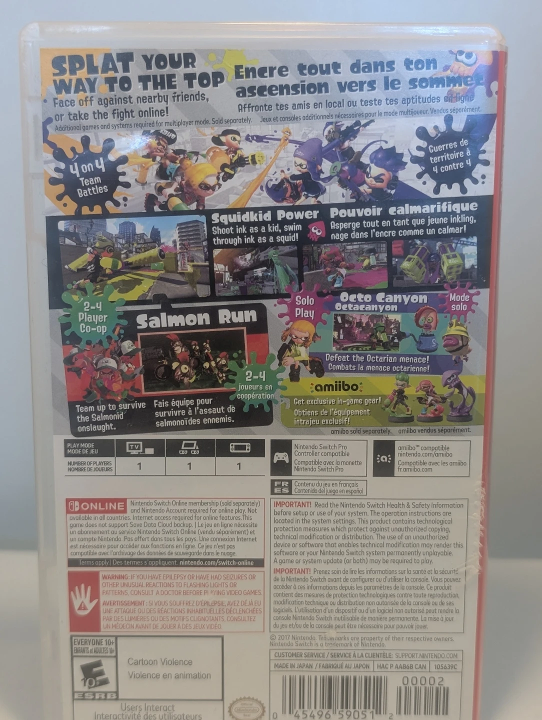 Splatoon 2 Nintendo Switch Game - photo 2