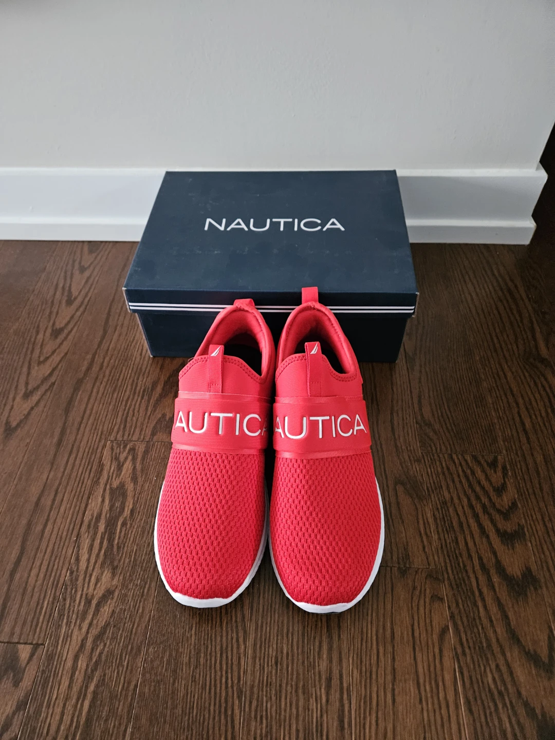 Nautica Men's Steeper Sport Red Athletic Shoes Size 9 - photo 2