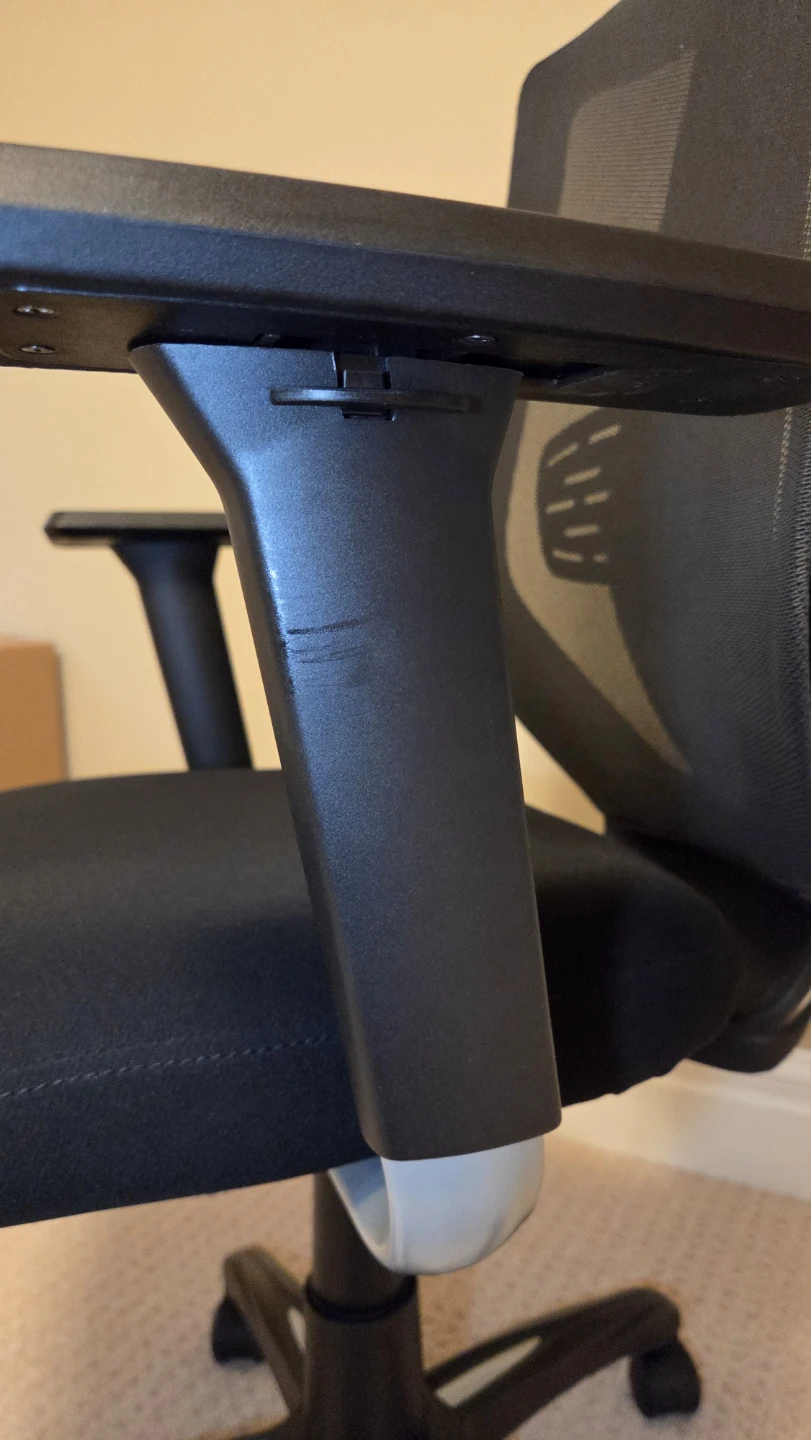 Black Mesh Office Chair - photo 4