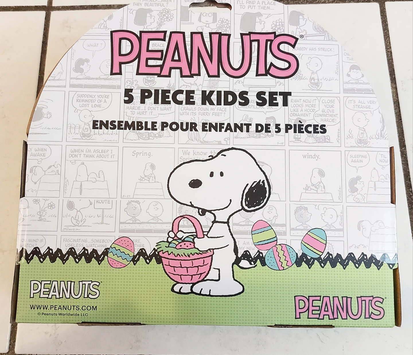 Brand New 5-Piece Peanuts Dinnerware Set - photo 4