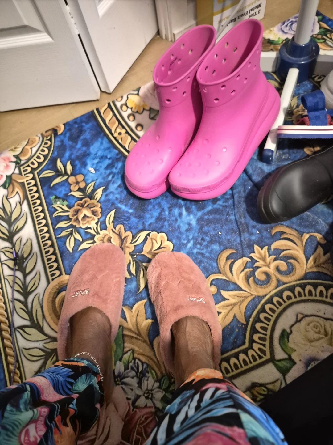 Pink Crocs Rain Boots - photo 2