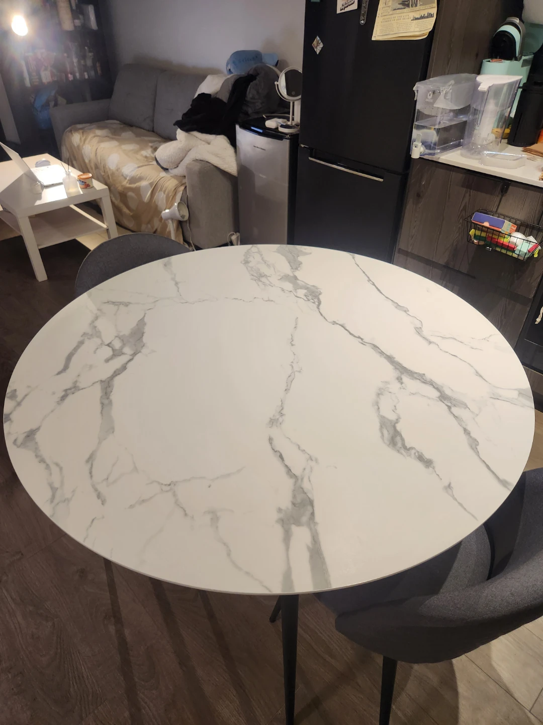 Round Marble Dining Table