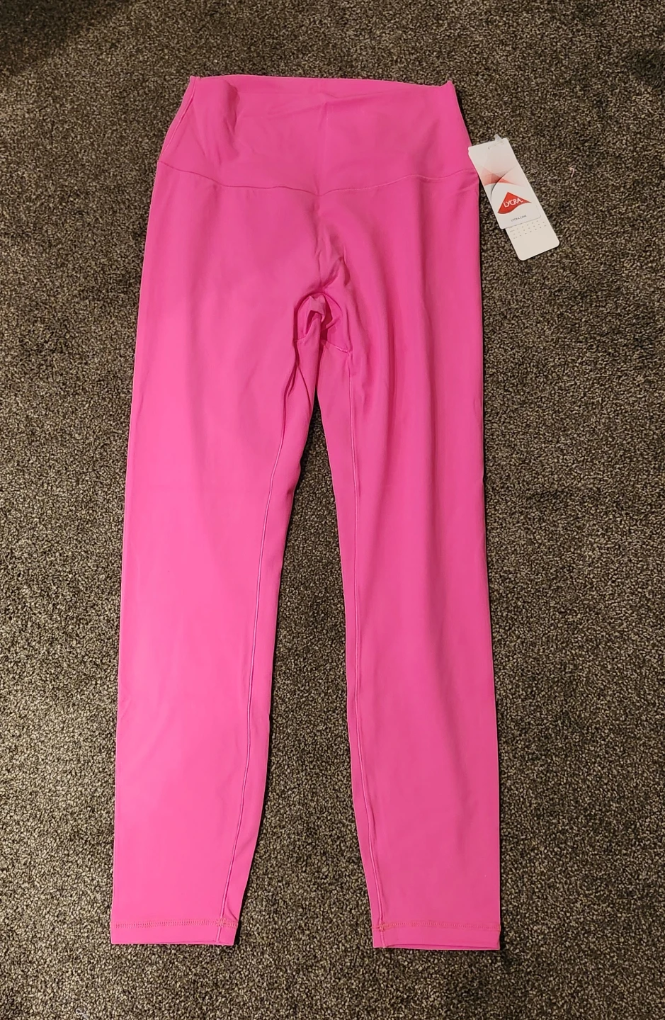 Sunzel Pink Ruched Leggings Size M