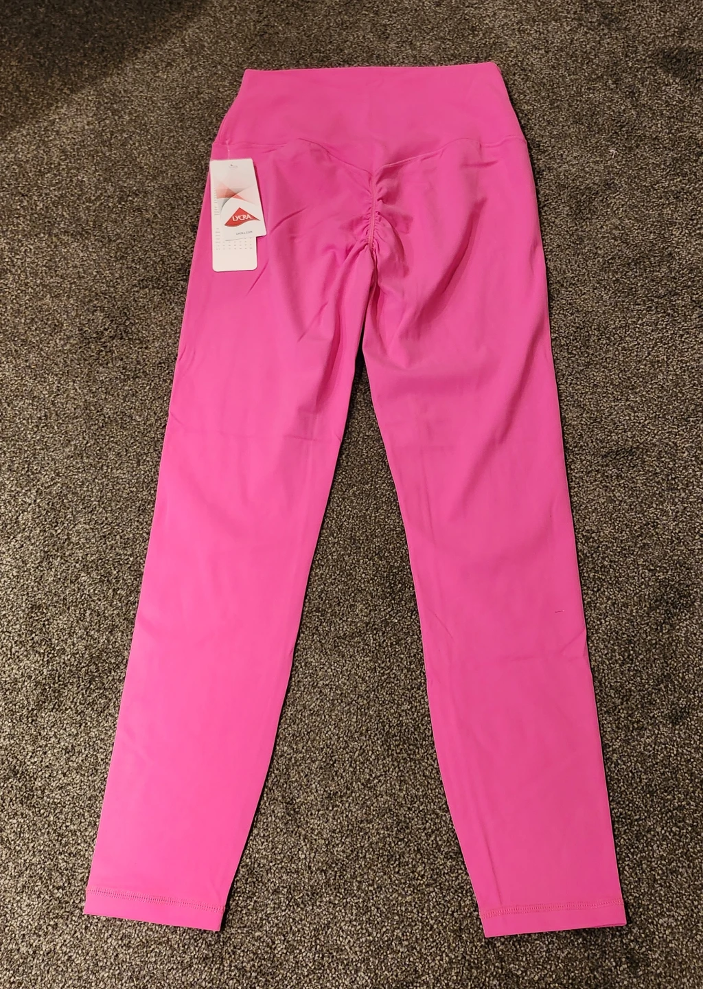 Sunzel Pink Ruched Leggings Size M - photo 2