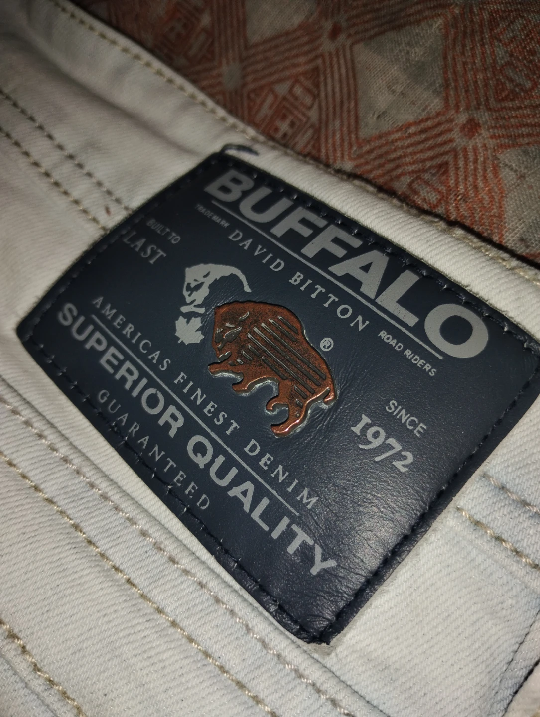 Buffalo David Bitton Men's Jeans 34x32 Light Wash Distressed - photo 3