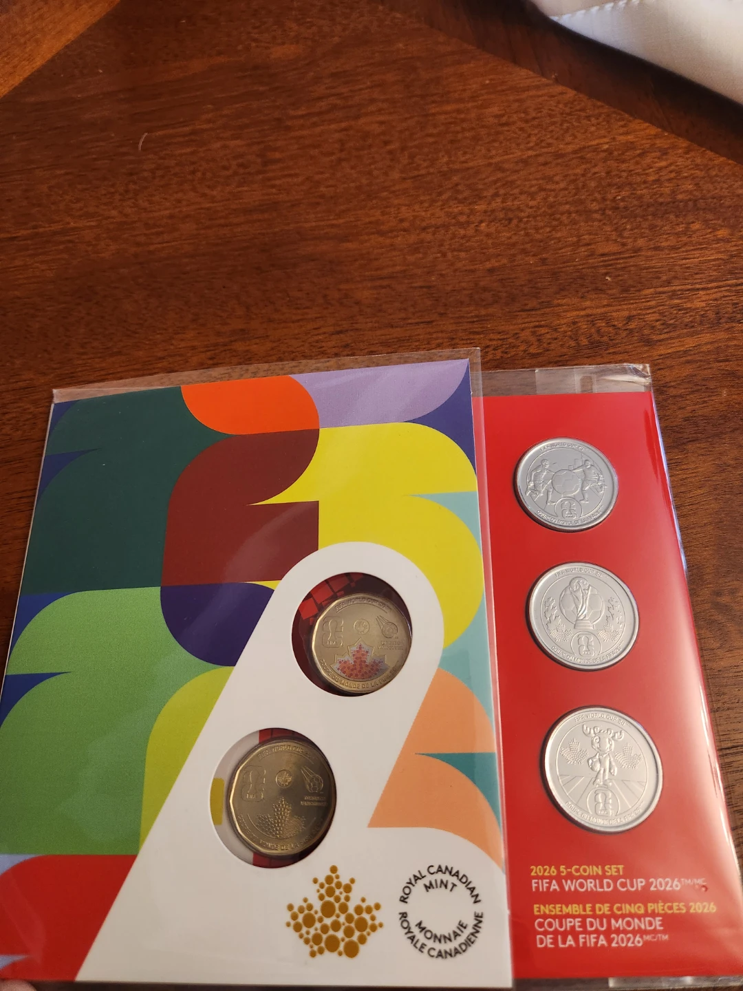 2026 FIFA World Cup 5-Coin Set - Royal Canadian Mint - photo 2