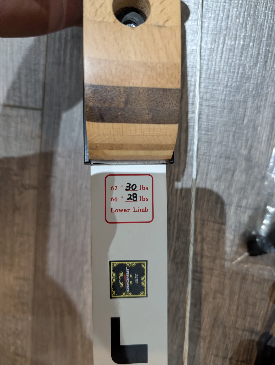 28 lb Beginner Recurve Bow and more - photo 3
