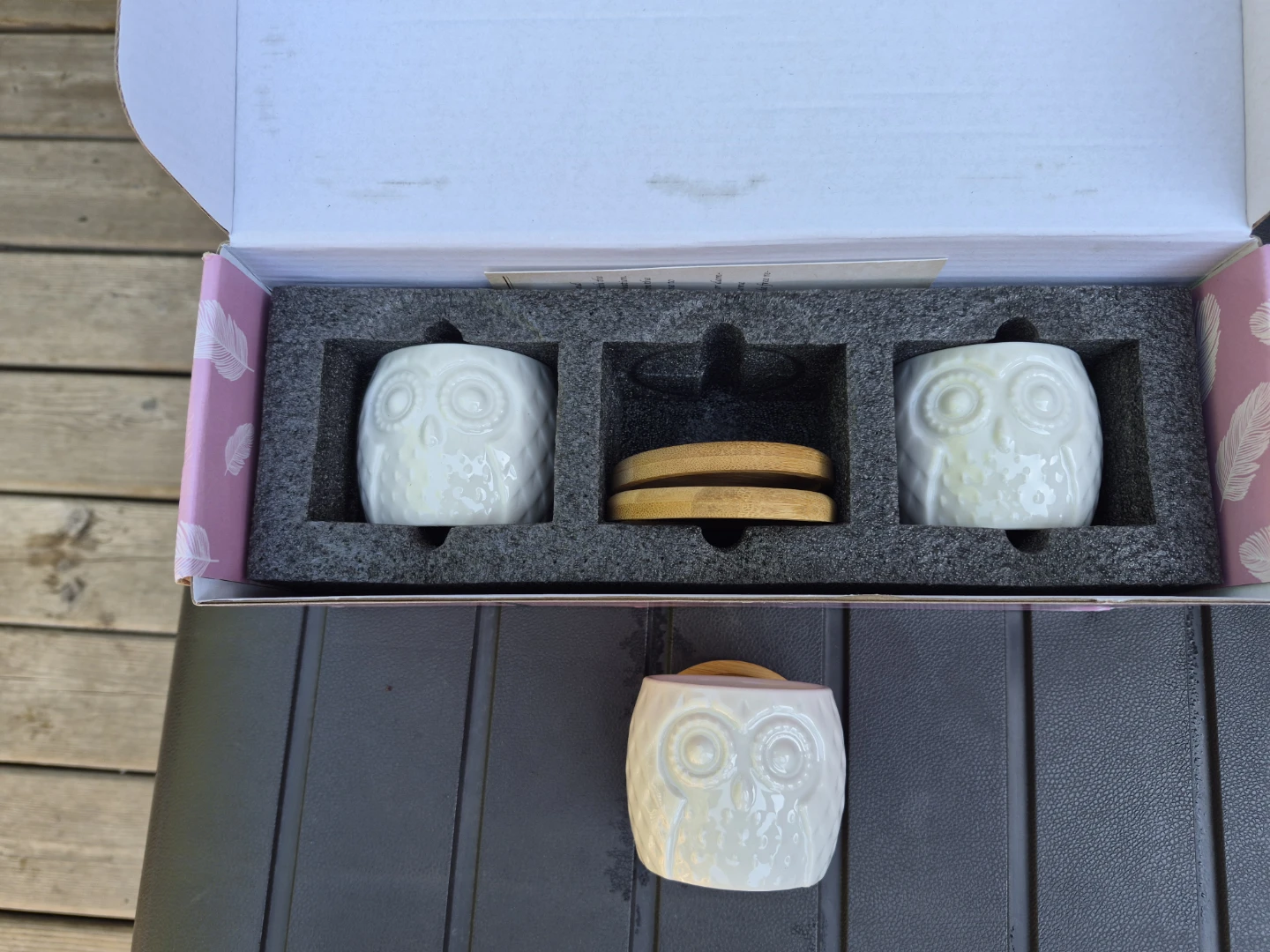 Planters by Aujzoo-Ceramic owls-mini size - photo 3