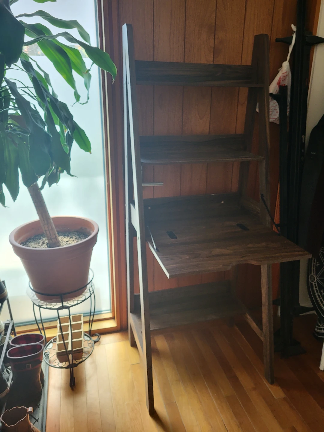 Bookshelf Fold Up Desk Combo - photo 2