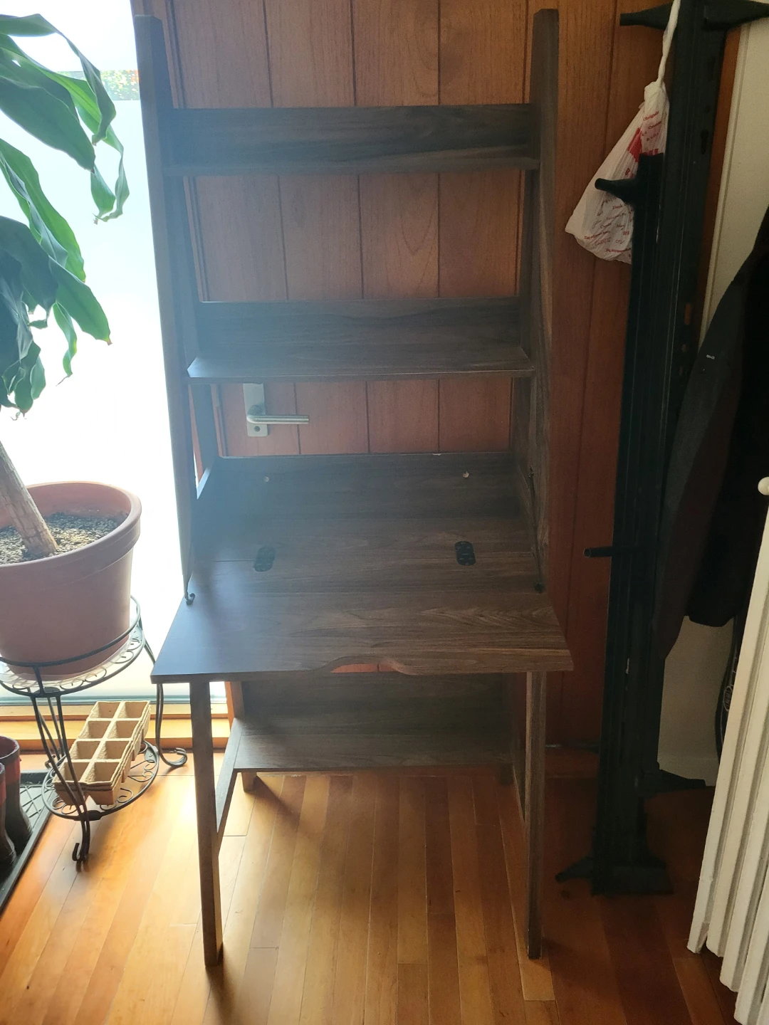 Bookshelf Fold Up Desk Combo