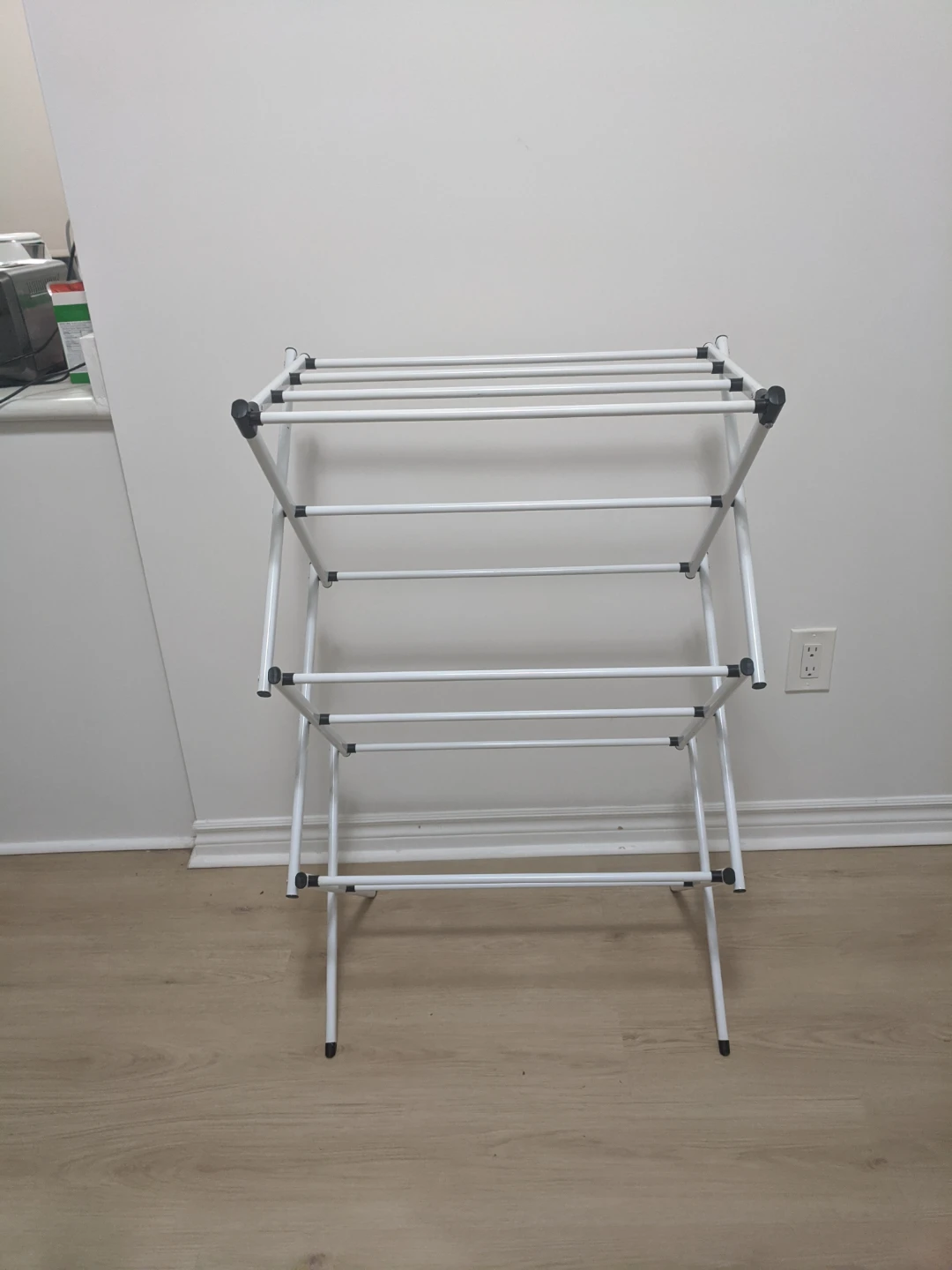 White Foldable Drying Rack