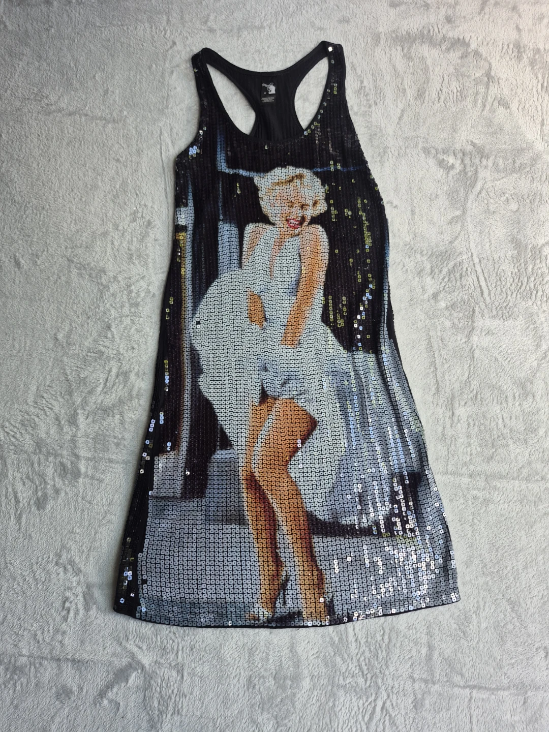 Marilyn Monroe Sequin Tank Top Dress