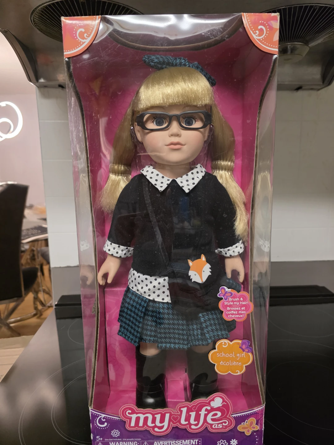 My Life As School Girl Doll with Blonde Hair