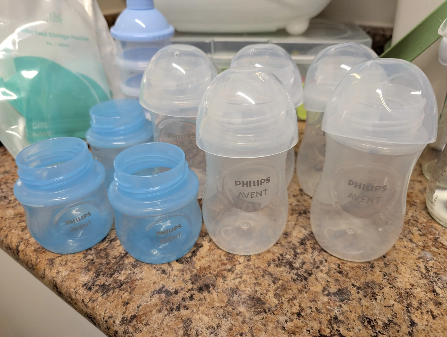 Philips Avent Baby Bottles & Food Storage Pouches