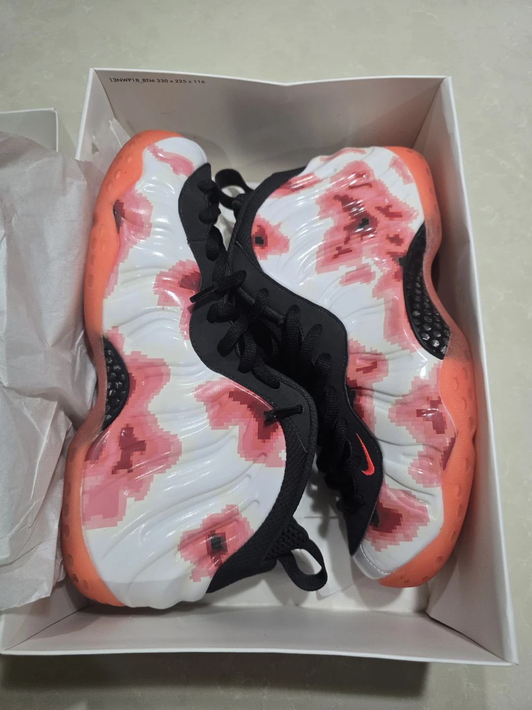 Foamposite Thermal map