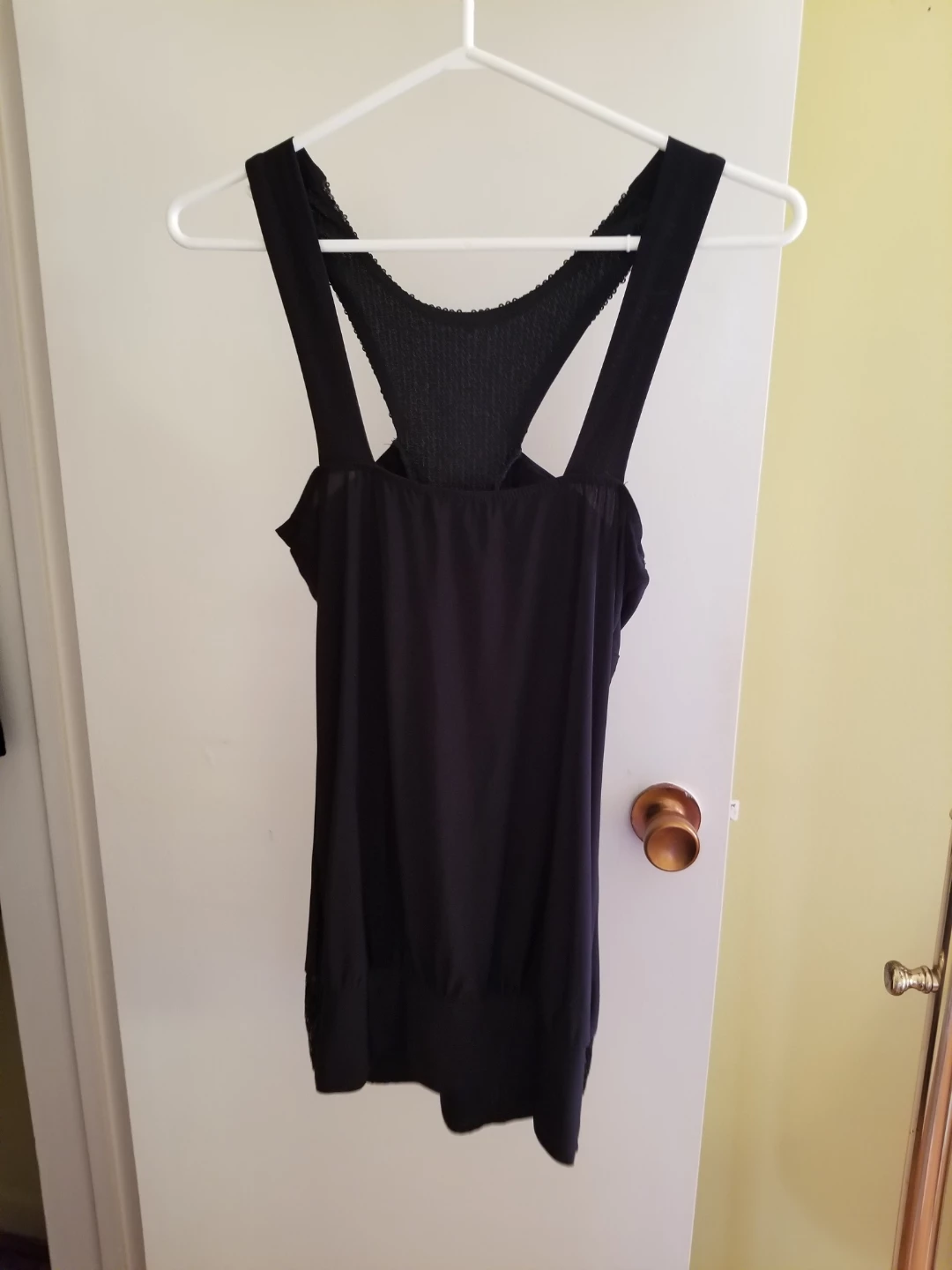 Black sequined tank top - photo 2