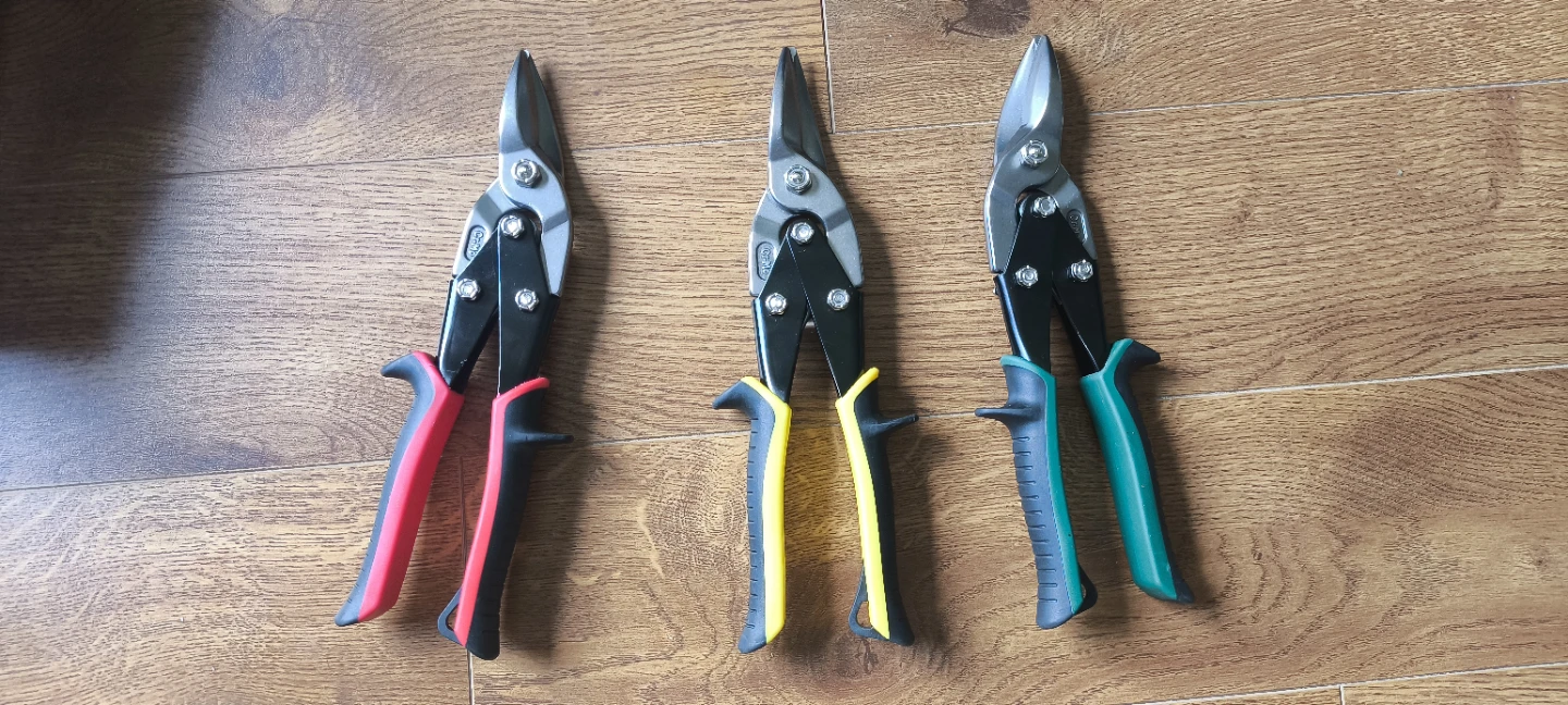 3PC Aviation Snip Set | CR-MO Heavy Duty Metal Shears - photo 5