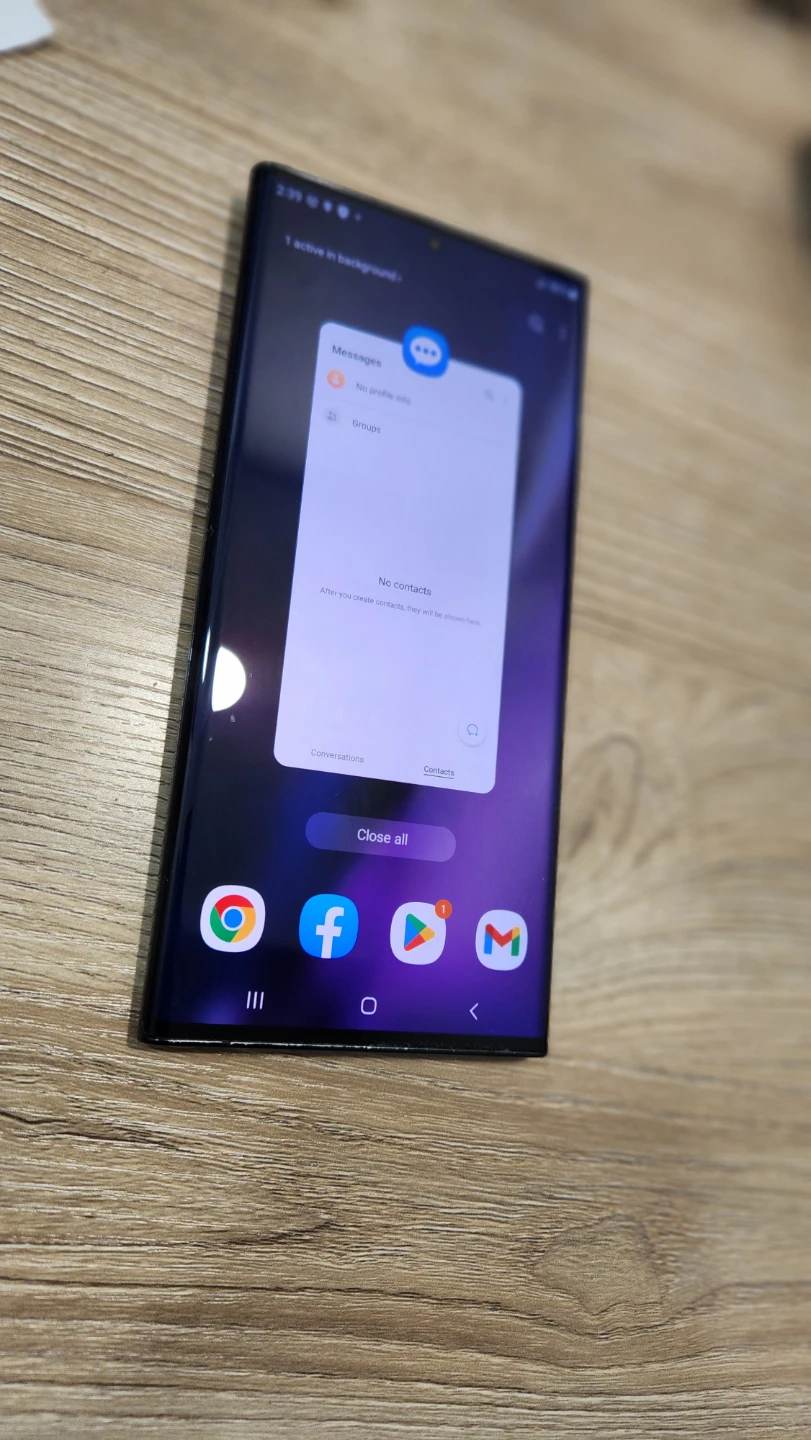 Samsung Galaxy Note 20 Ultra 5G, Minor screen burn