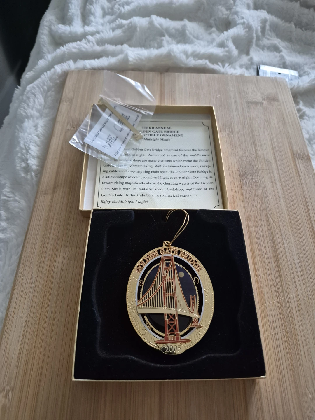 Golden Gate Bridge 2005 Collector Ornament