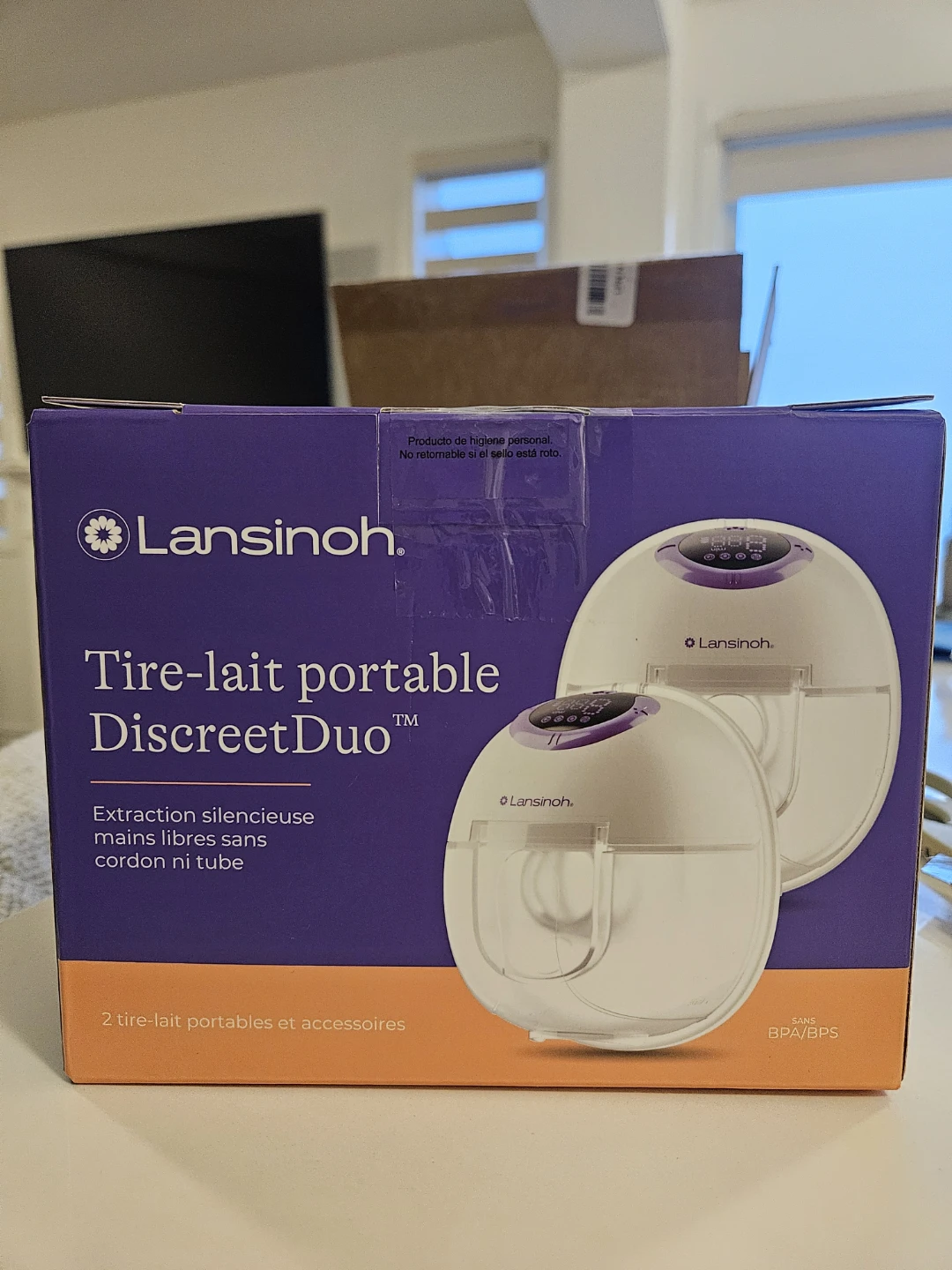 BRAND NEW: Lansinoh Breast DiscreetDuo Breast Pump
