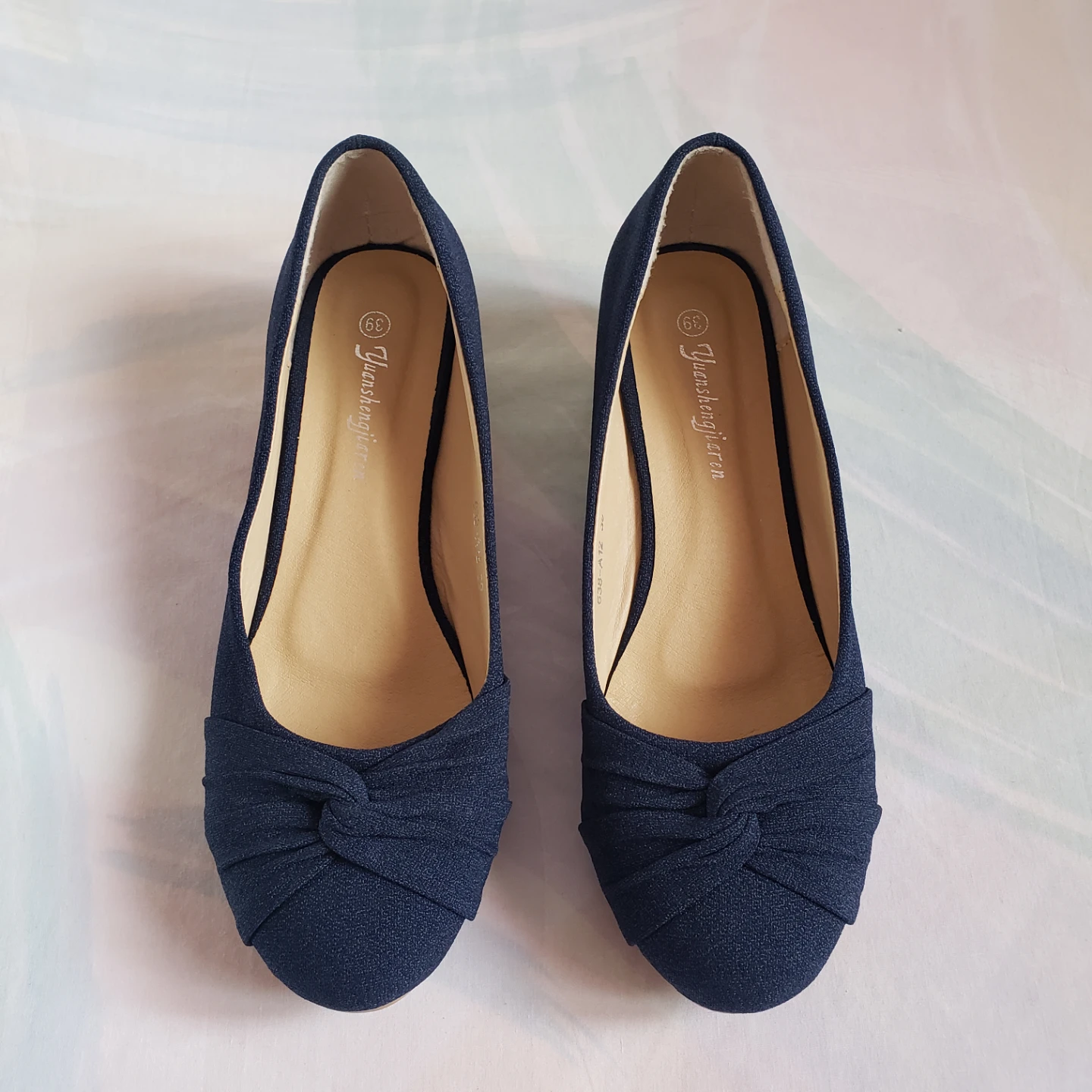 Navy Blue Wedge Heels - photo 2