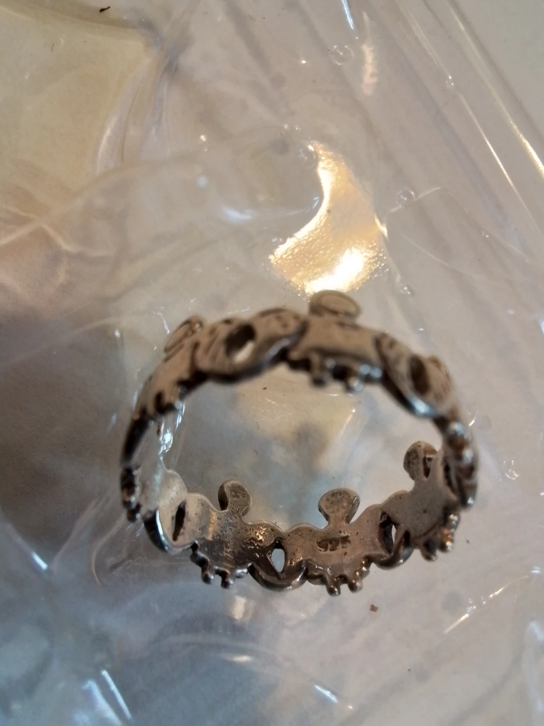 Lady Hend Sterling Silver Family Band Ring - photo 5