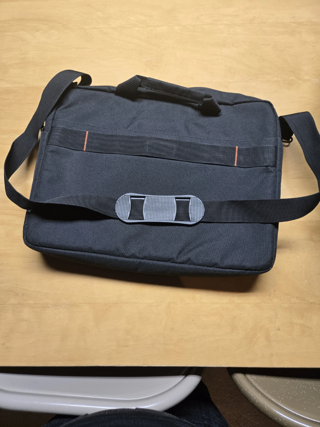 Miracase Black Messenger Bag
