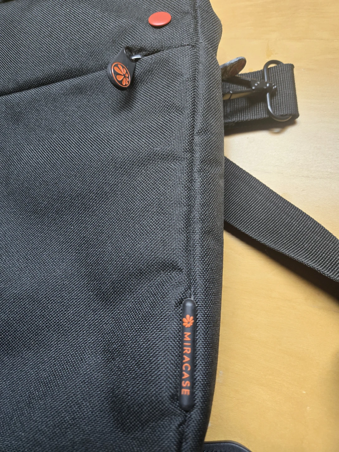 Miracase Black Messenger Bag - photo 3
