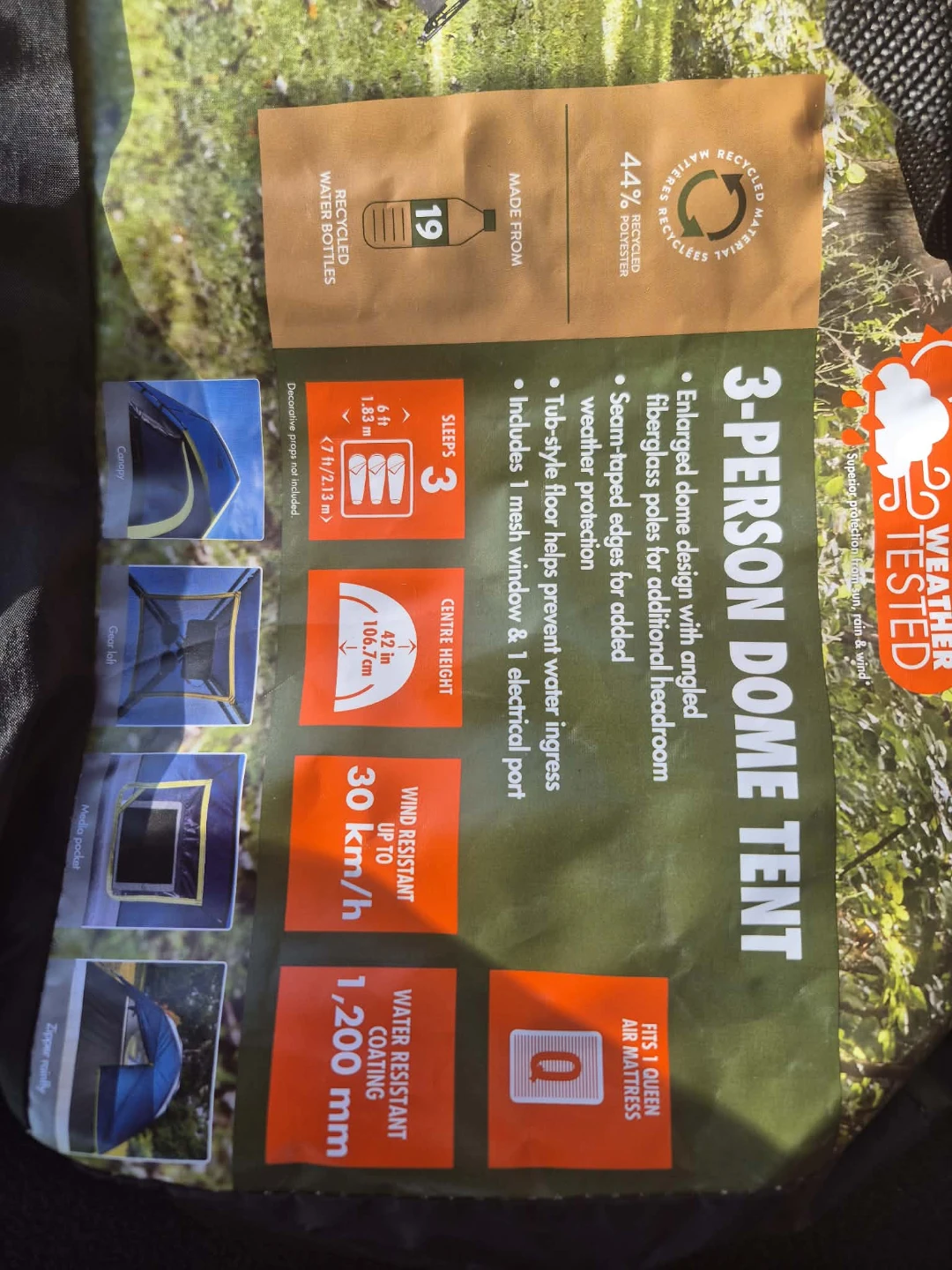 3 Person Tent Ozark Trail - photo 3