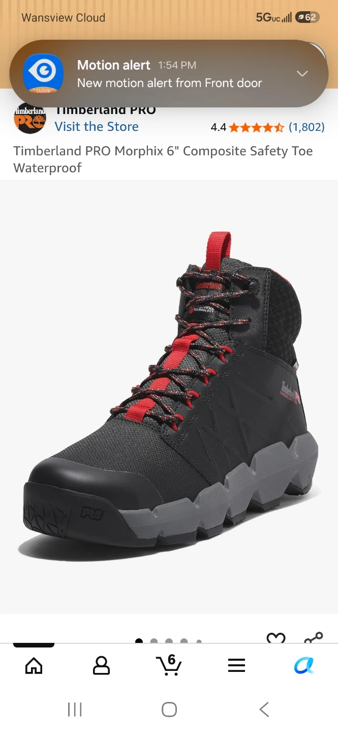 Timberland PRO Morphix Composite Safety Toe Waterproof Boots