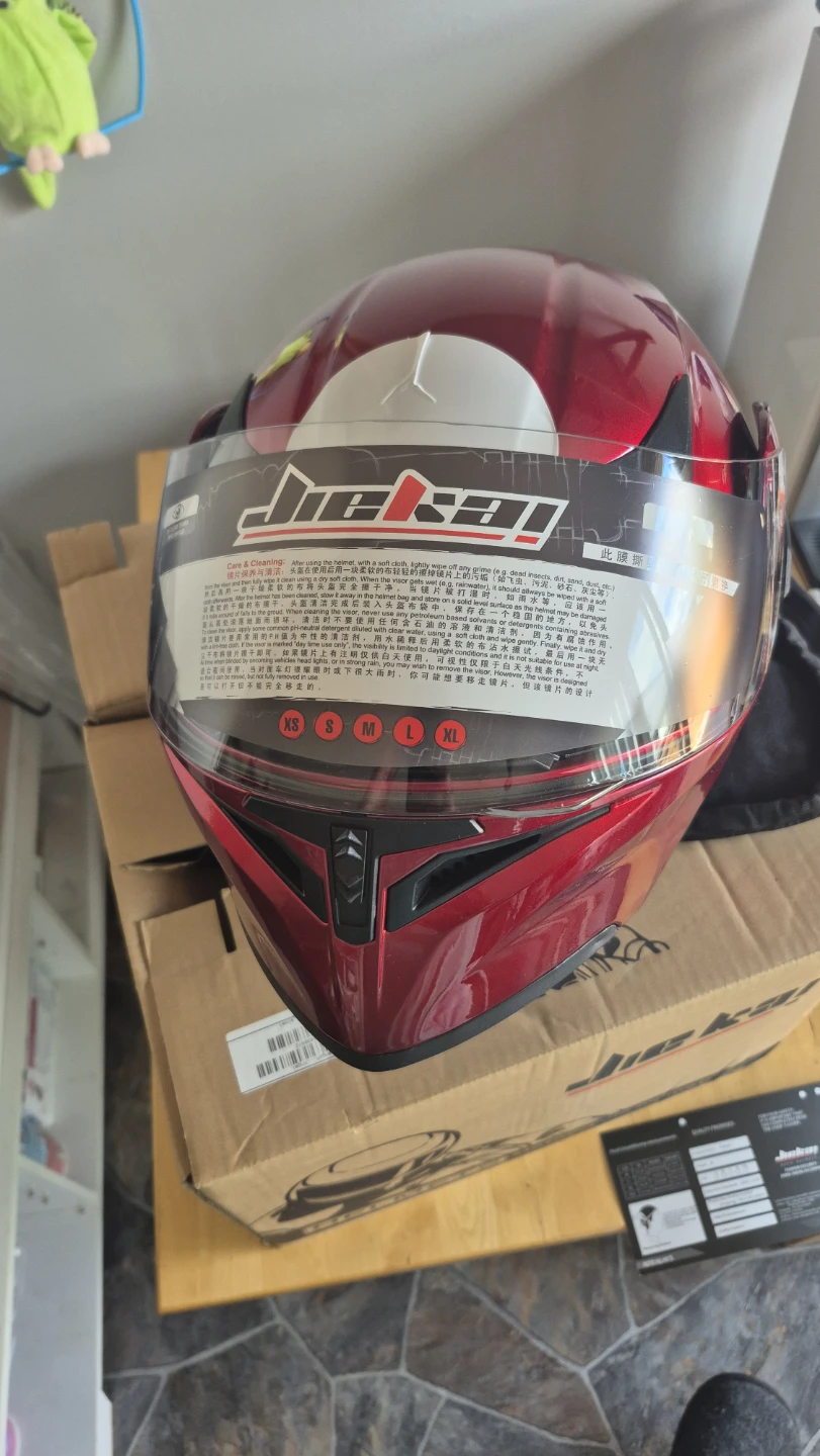 Motorcycle Helmet,NEW, Size L, FIRST COMES FIRM PRICE - photo 2