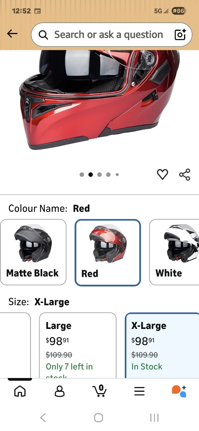 Motorcycle Helmet,NEW, Size L, FIRST COMES FIRM PRICE - photo 3