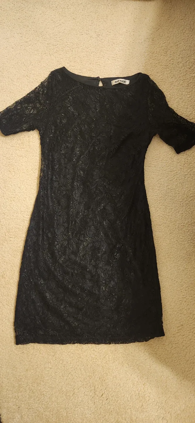 Mystic Black Lace Dress