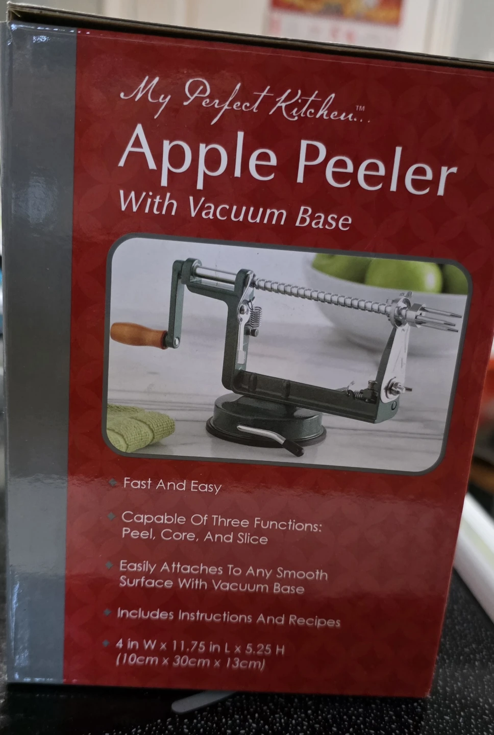 My Perfect Kitchen Apple Peeler with Vacuum Base - photo 3