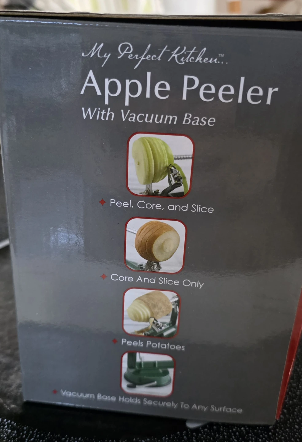 My Perfect Kitchen Apple Peeler with Vacuum Base - photo 4