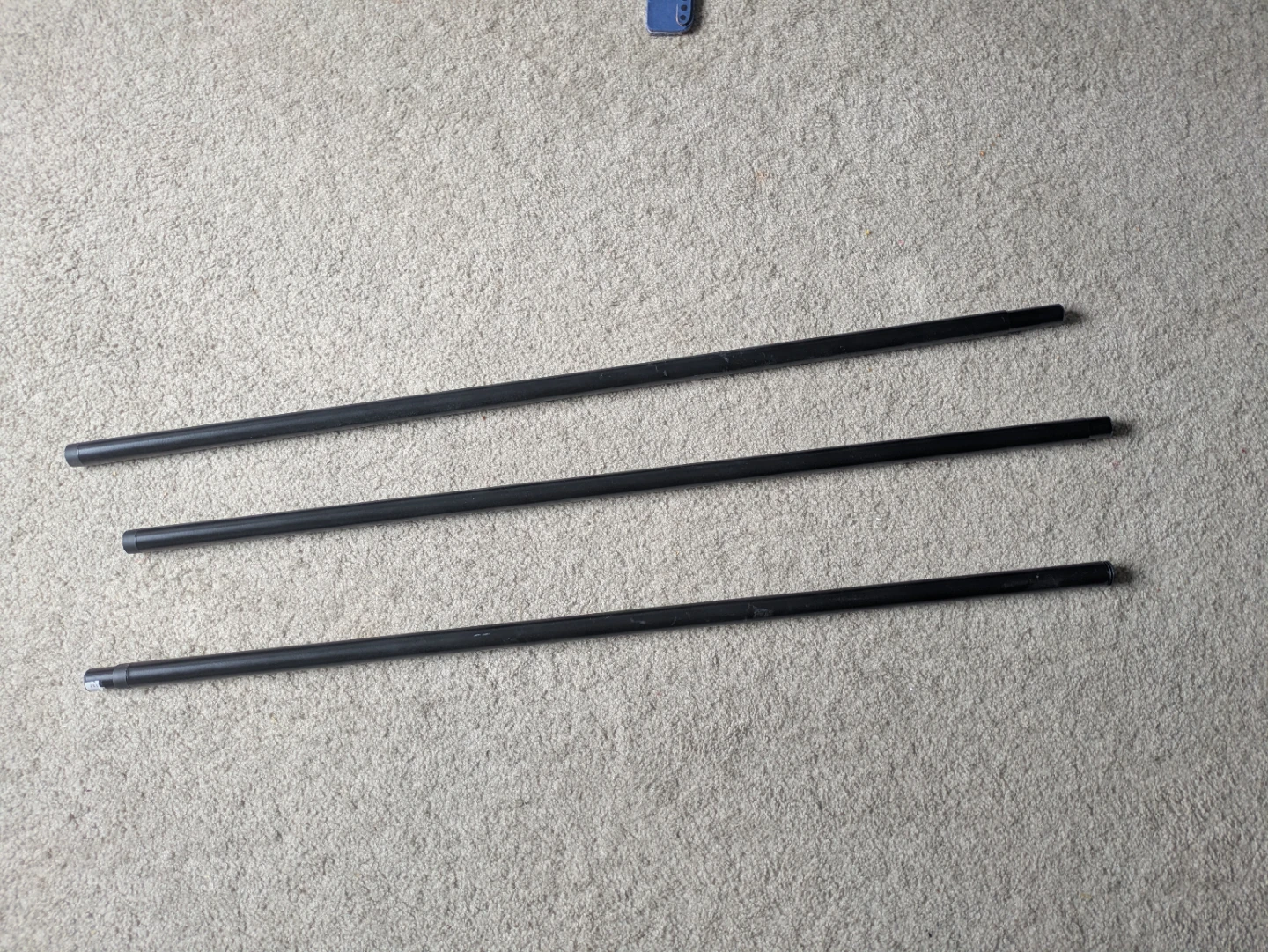 IKEA HUGAD Curtain Rod & Rings Set