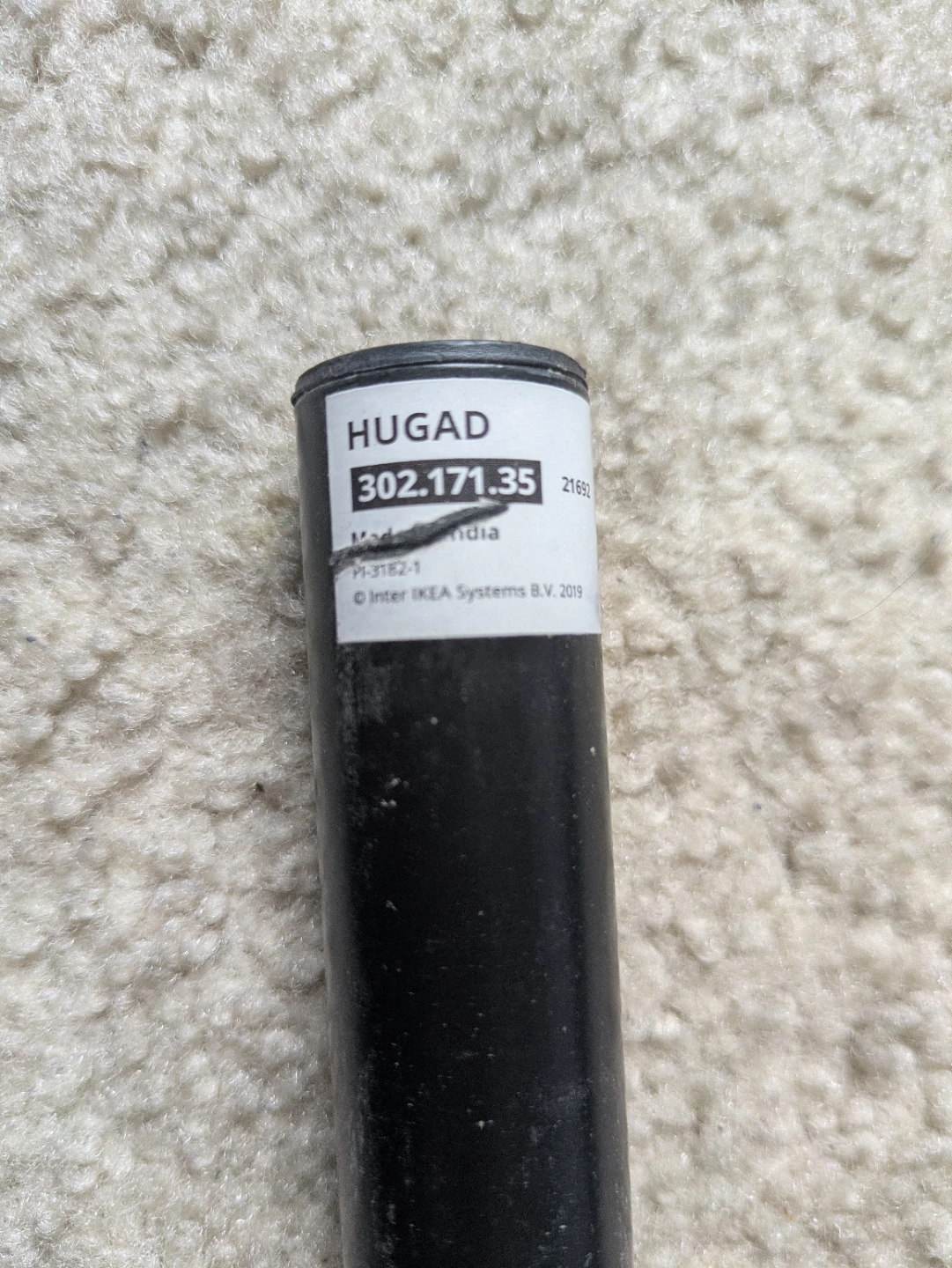 IKEA HUGAD Curtain Rod & Rings Set - photo 3