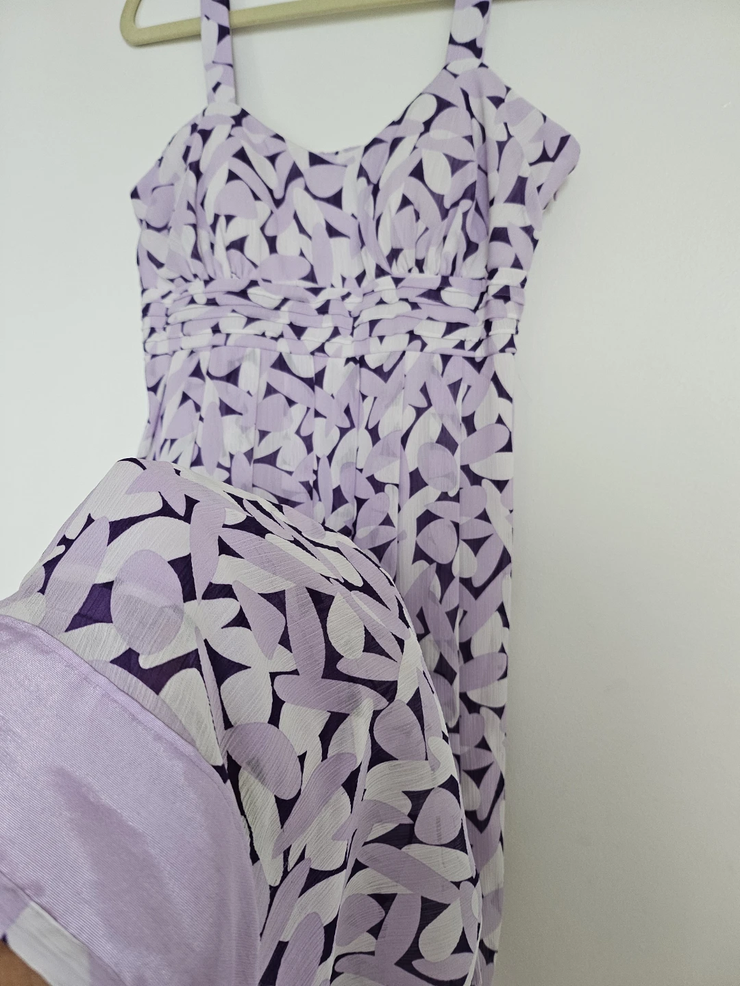 Purple and White Floral Sundress - photo 2