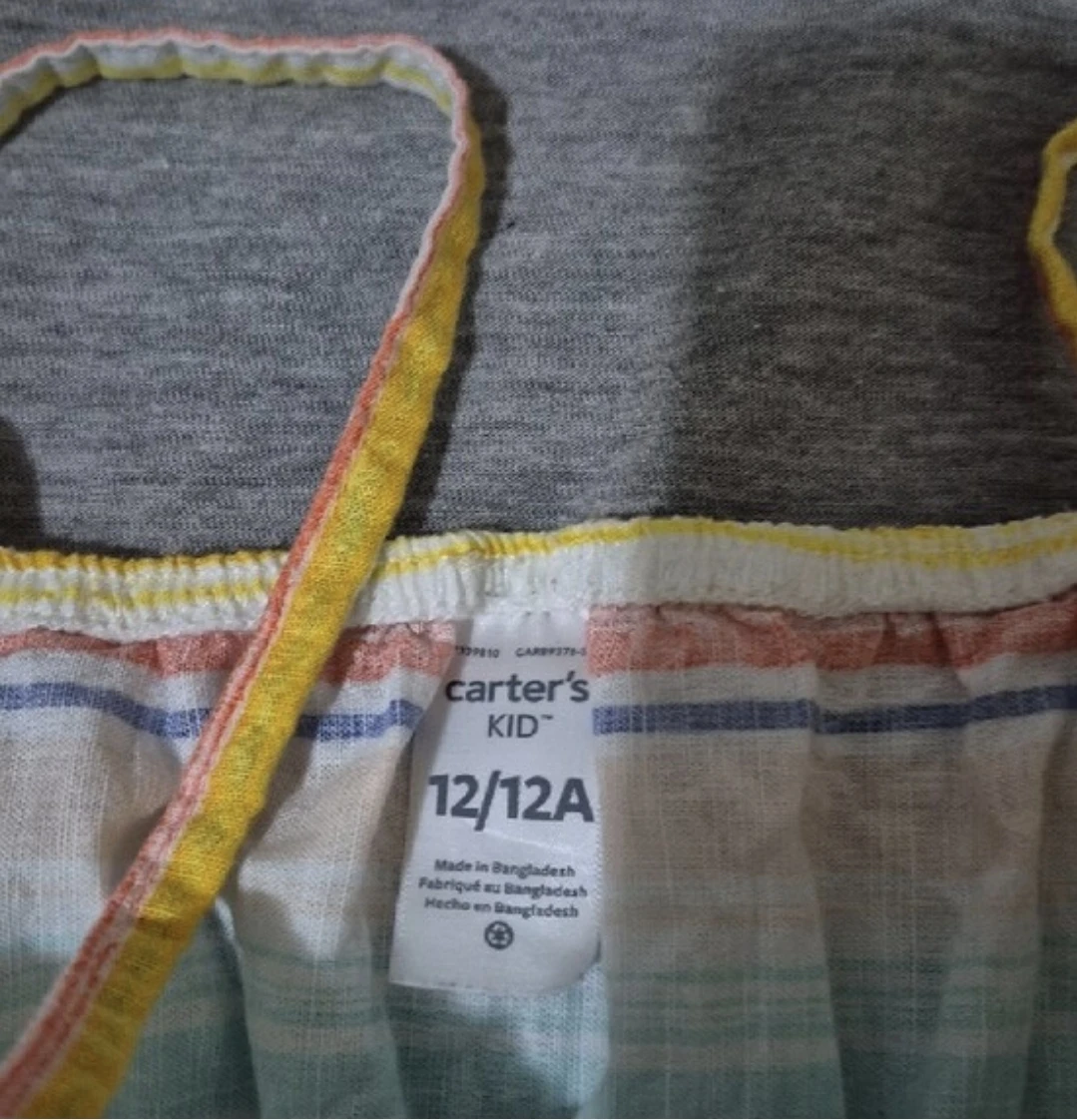 3 Childrens Place Denim Lot + Sundress size 12 - photo 3