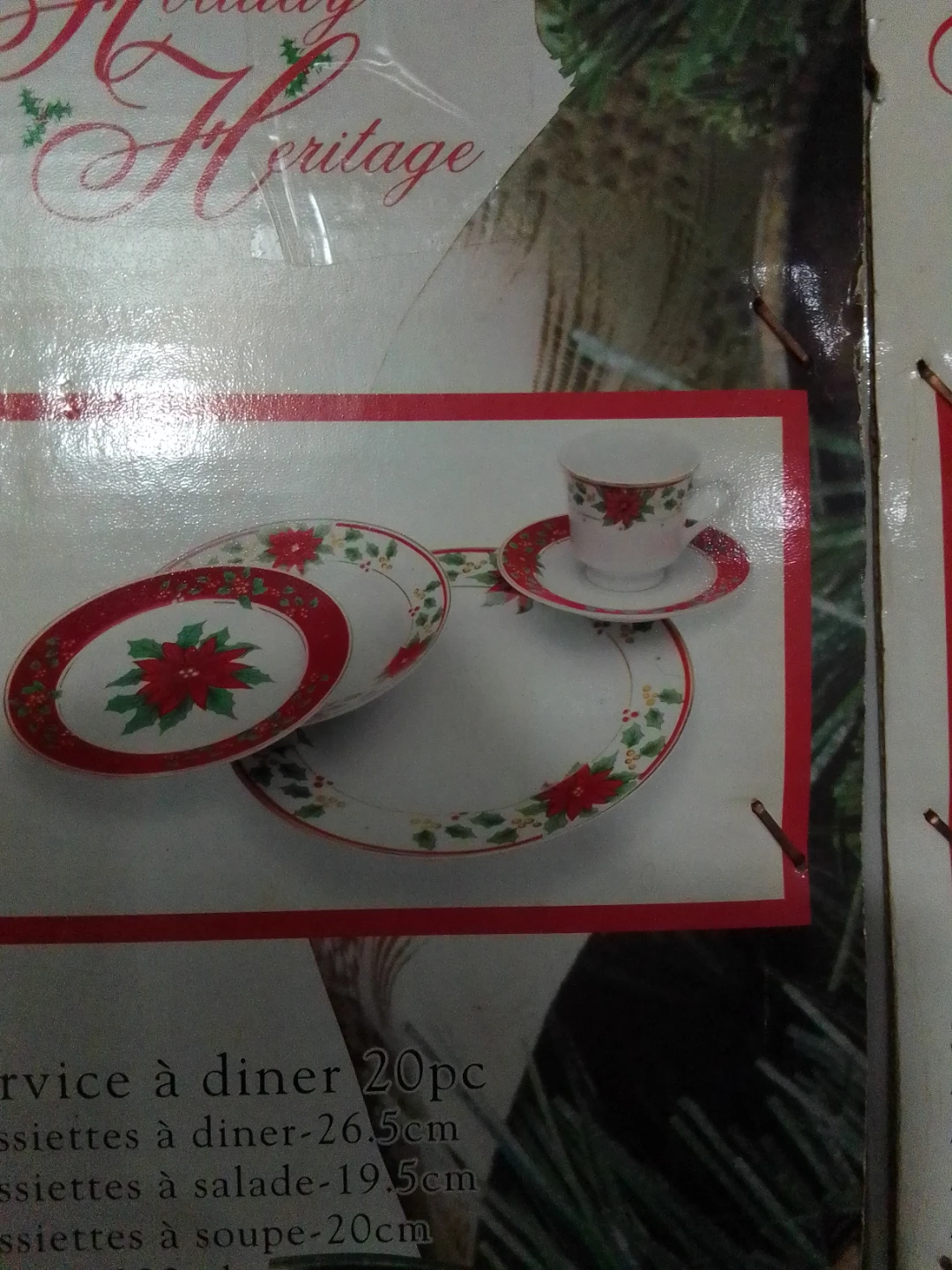 Holiday Heritage 20pc Dinnerware Set