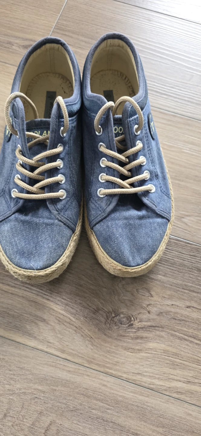 Woodland Lifestyle Blue Denim Espadrille Sneakers - photo 2