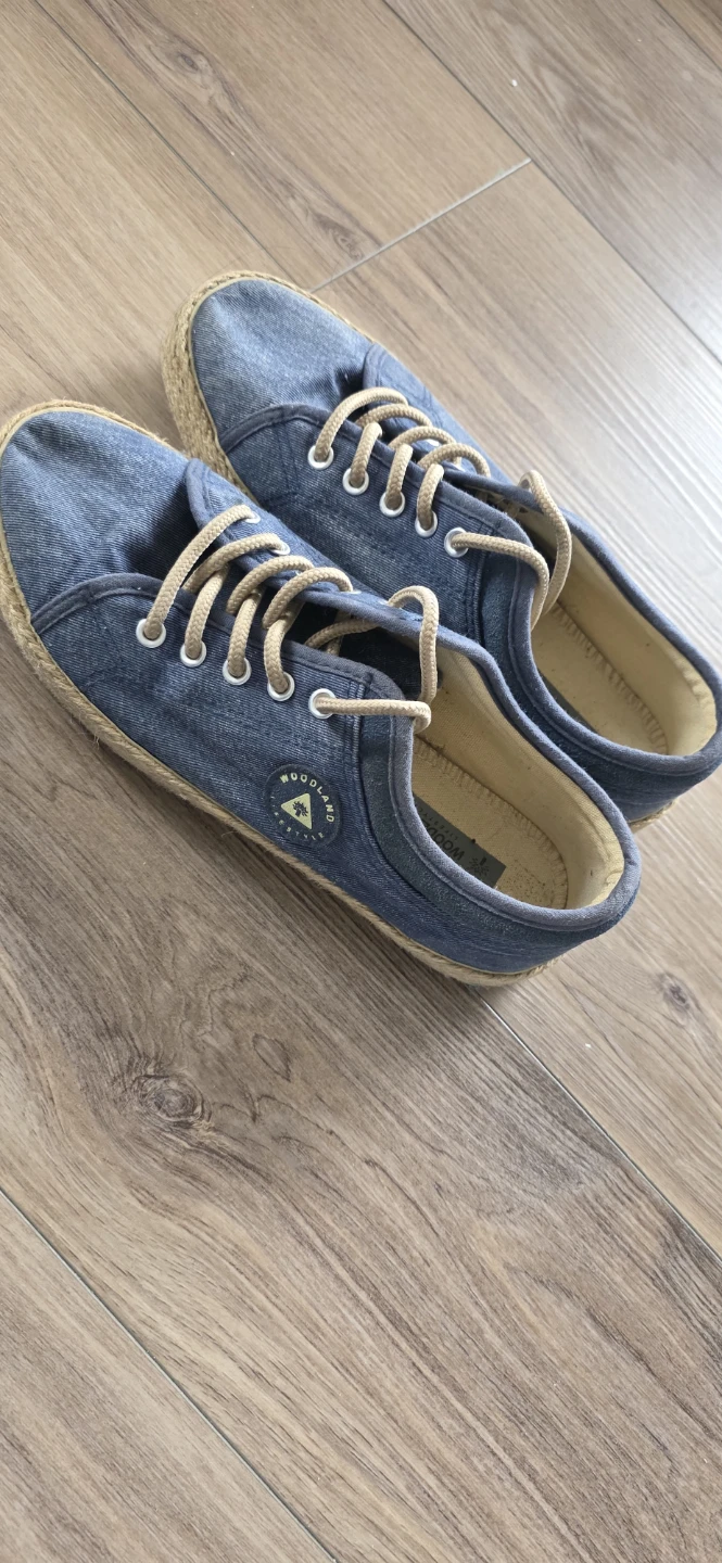 Woodland Lifestyle Blue Denim Espadrille Sneakers - photo 3