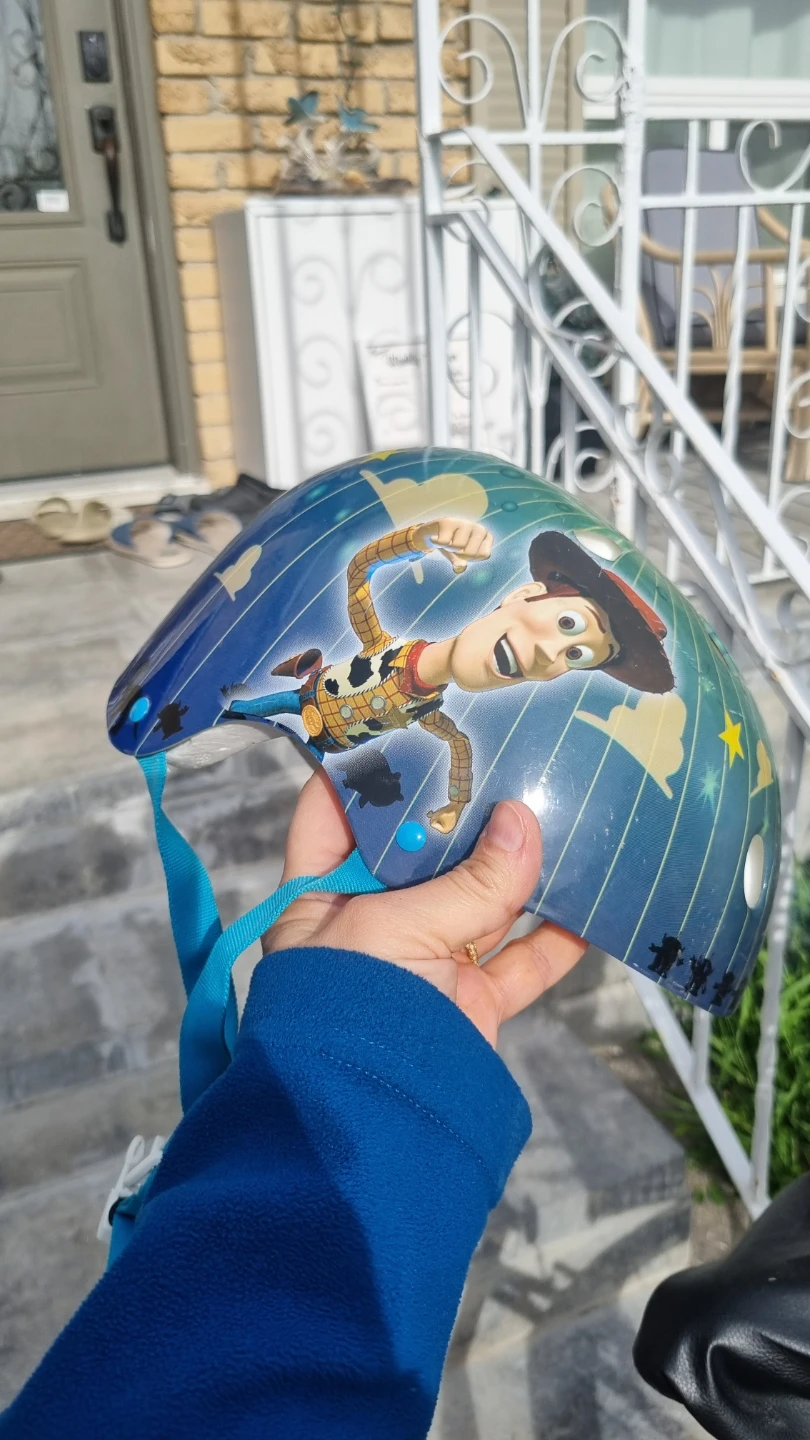 Kids' Bike Helmet - Superman & Toy Story designs