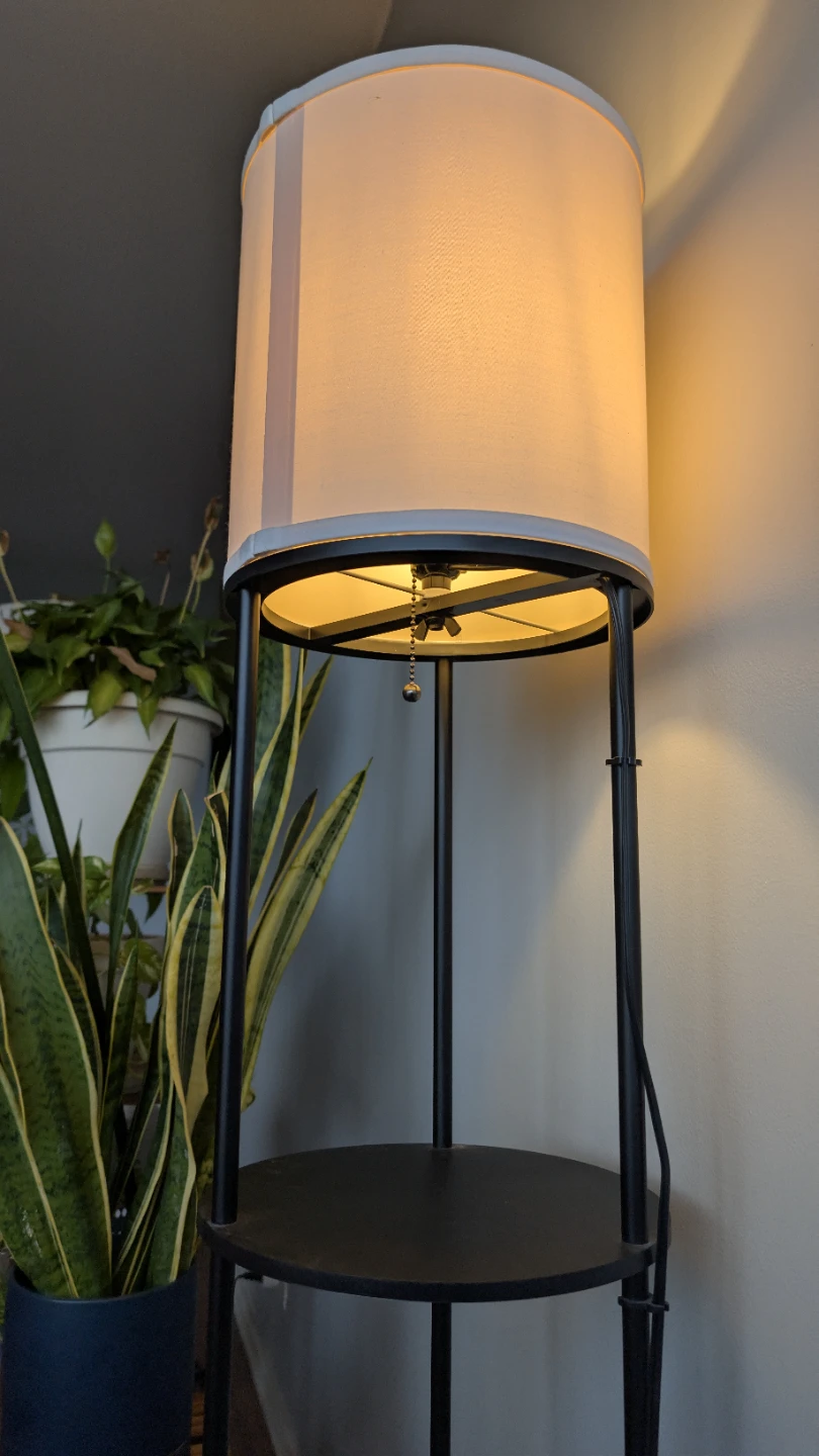 Floor Lamp with Shelves - photo 2