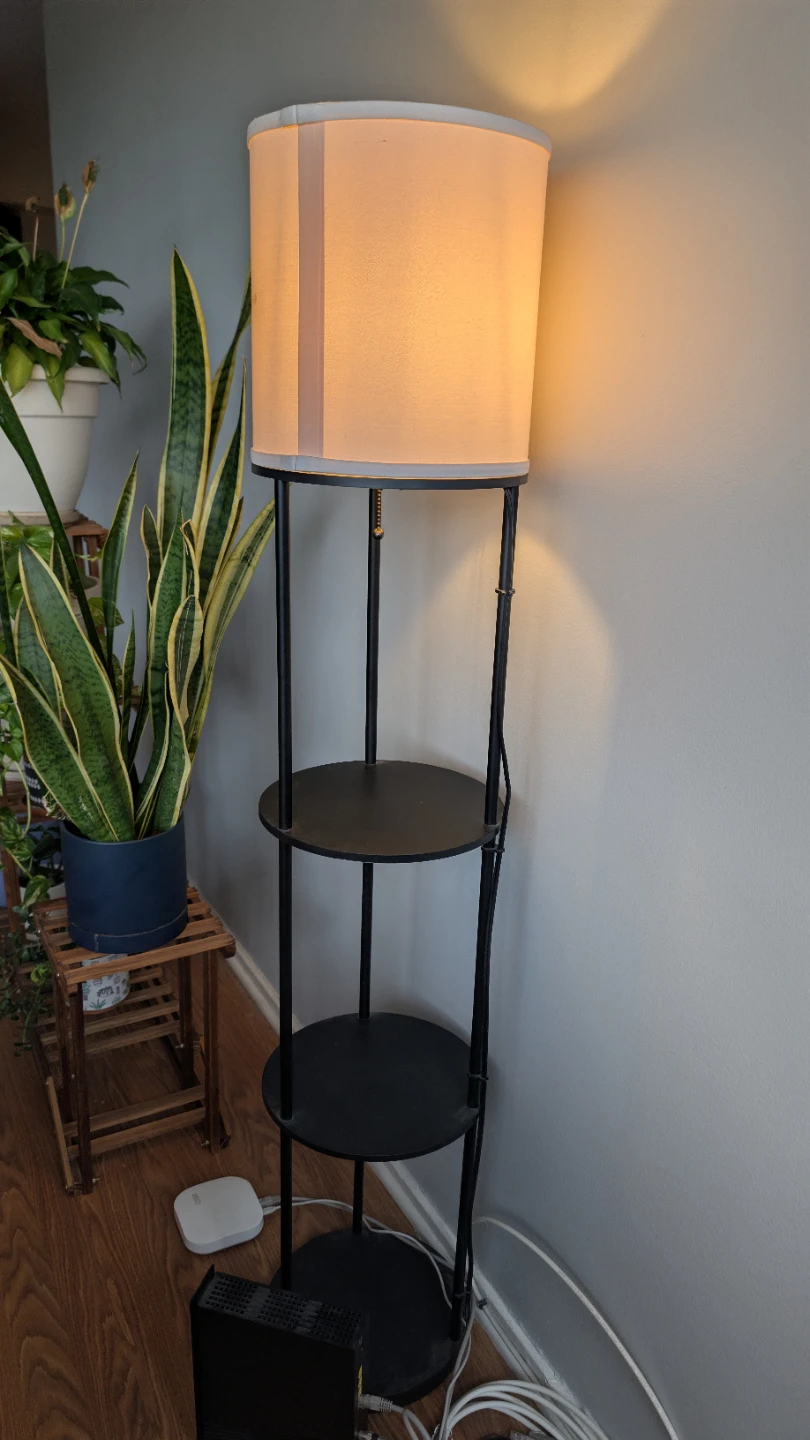 Floor Lamp with Shelves - photo 3