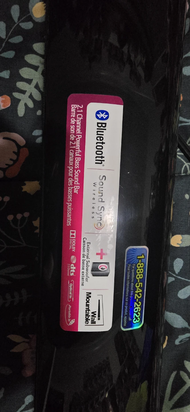 LG Sound Bar 2.1 Channel - photo 4