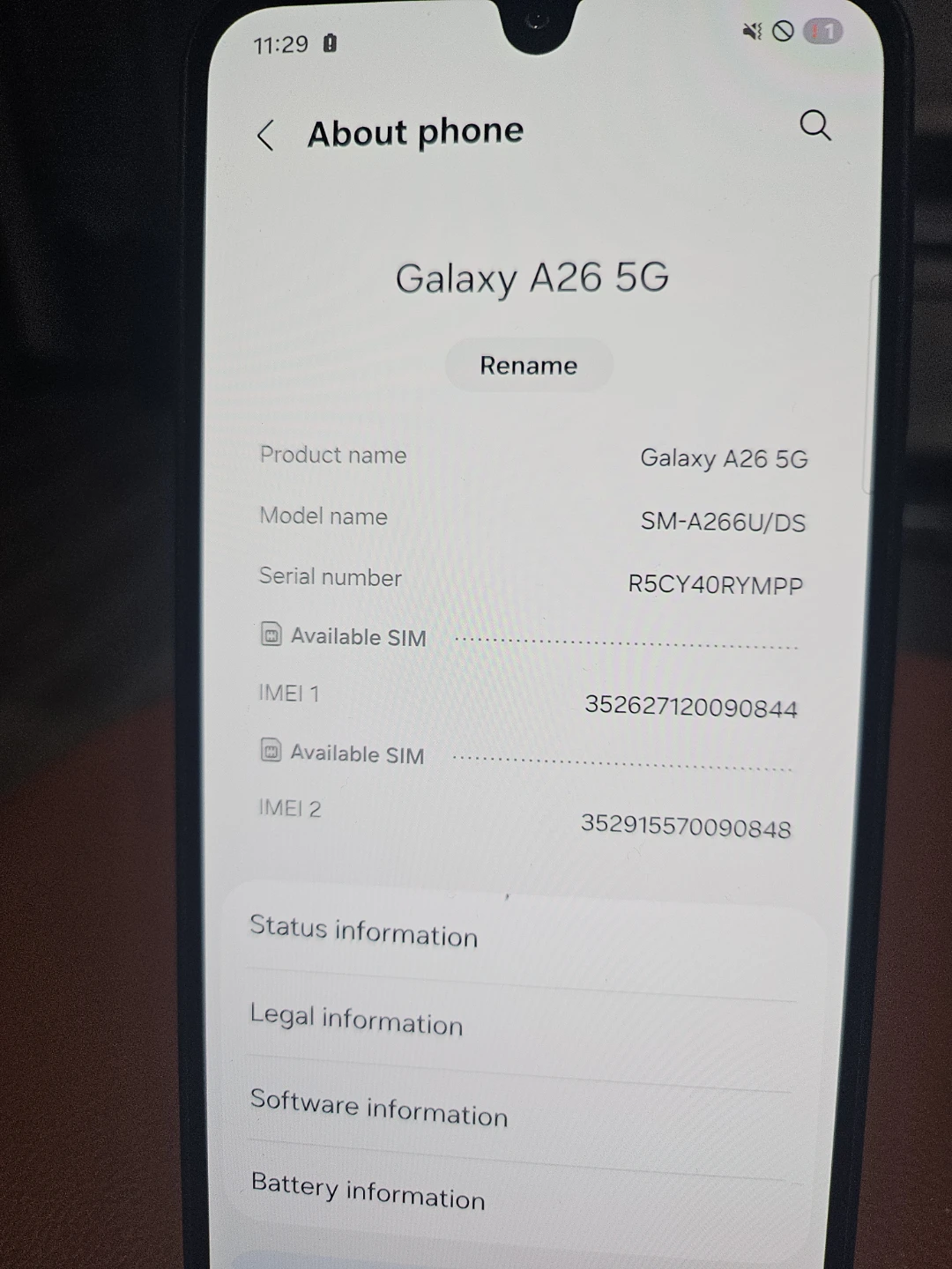 Samsung Galaxy A26 5G Smartphone - photo 3