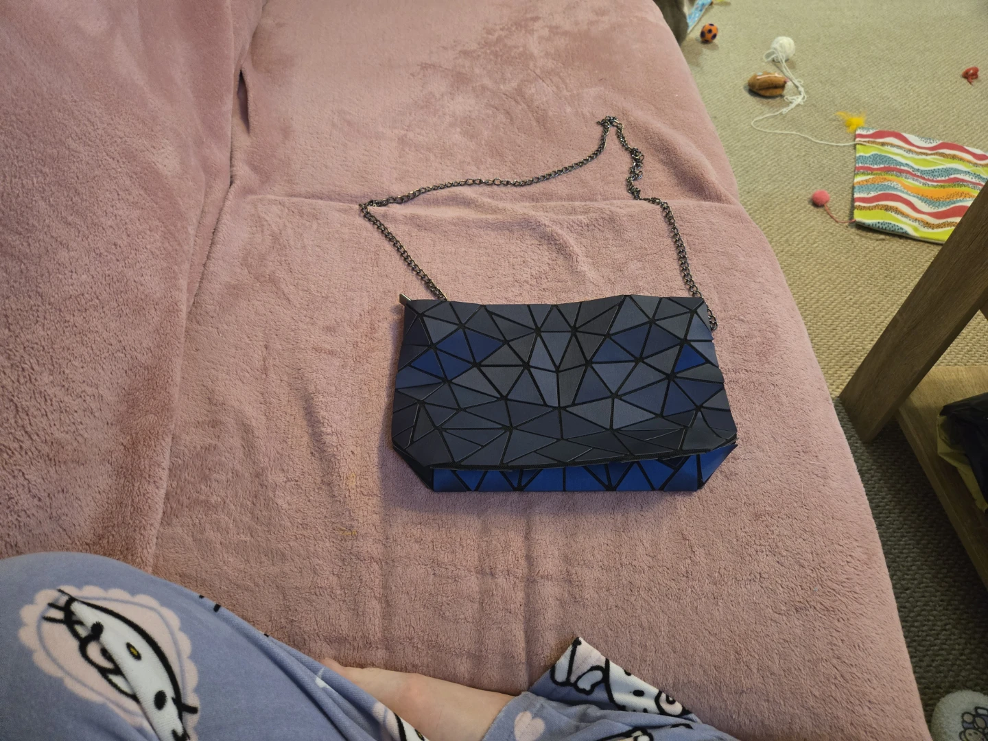 Geometric Foldable Clutch Handbag