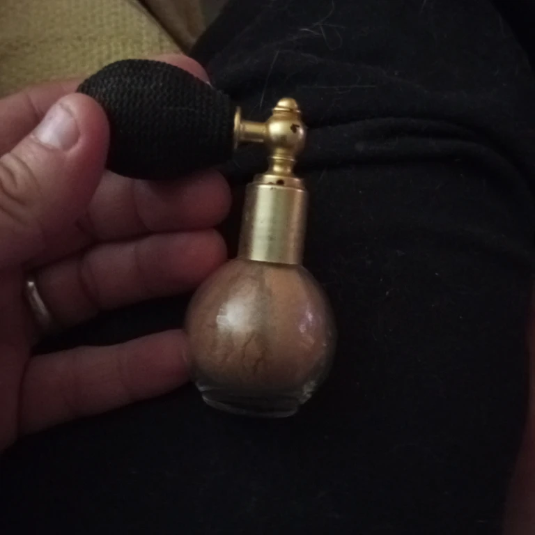 Vintage Glass Perfume Atomizer with Bulb