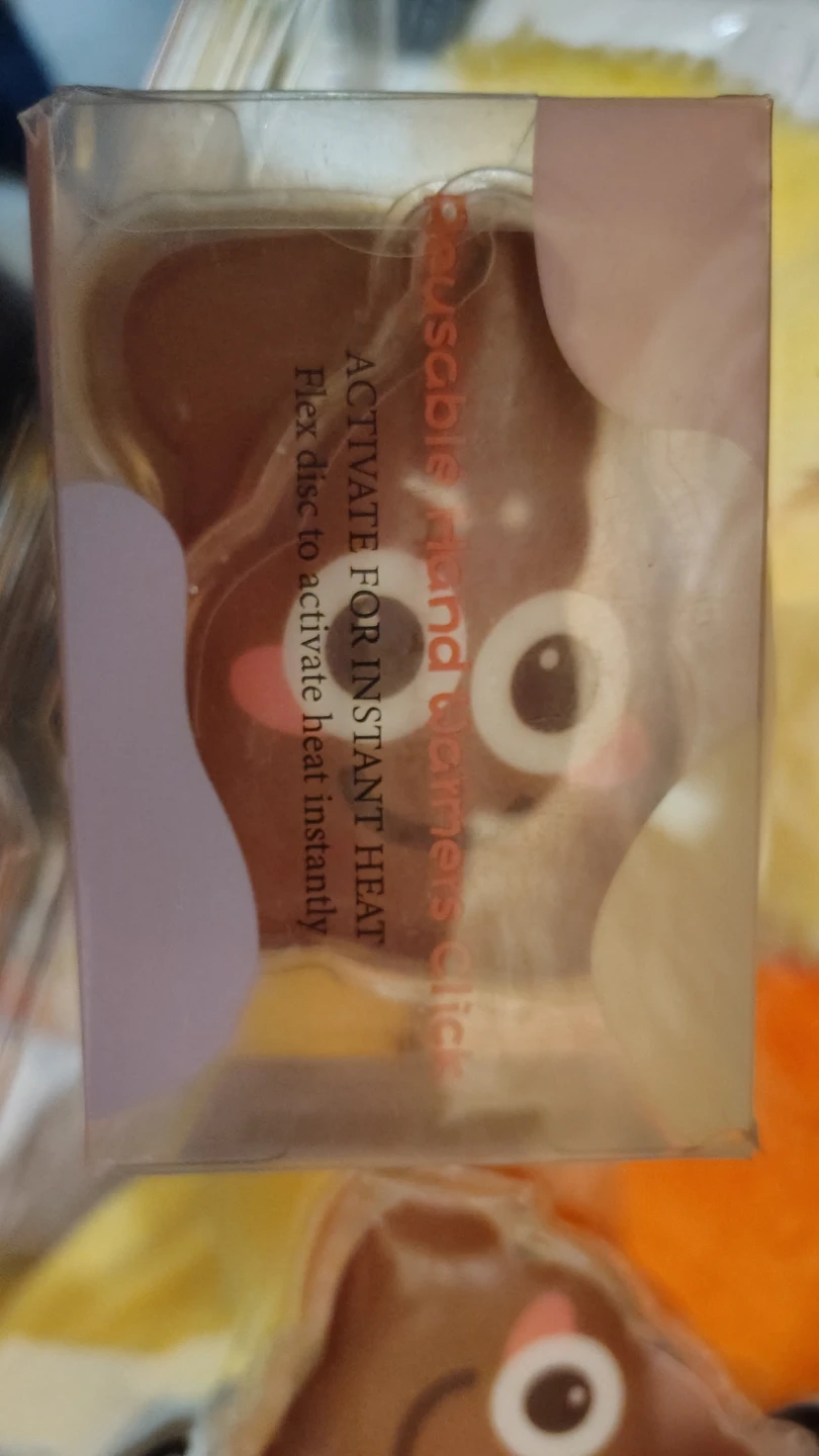 Reusable Hand Warmers - Cute Poop Emoji Design - photo 3